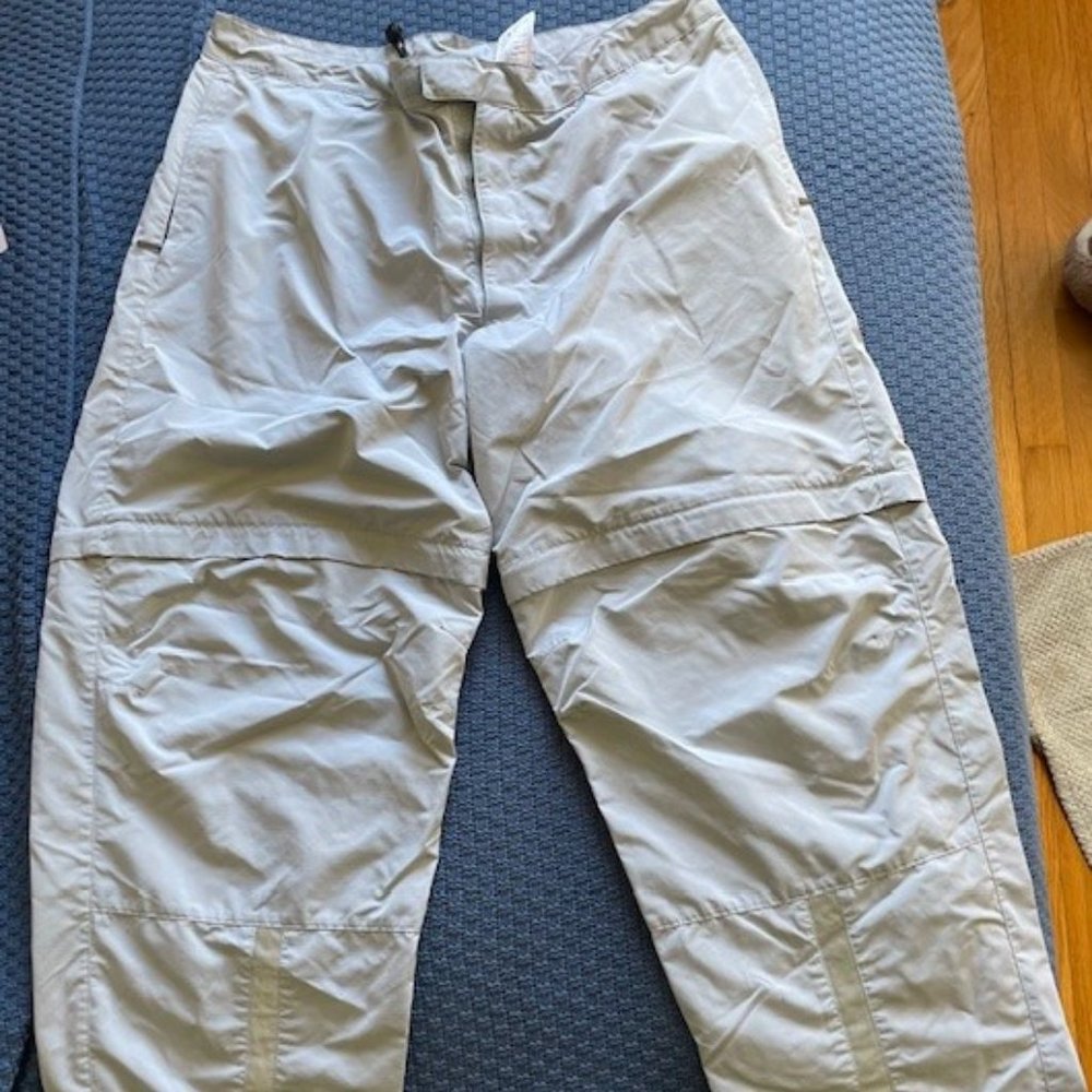 Men's Clima Fit Convertible Zip Shorts Light Grey/Silver Vintage